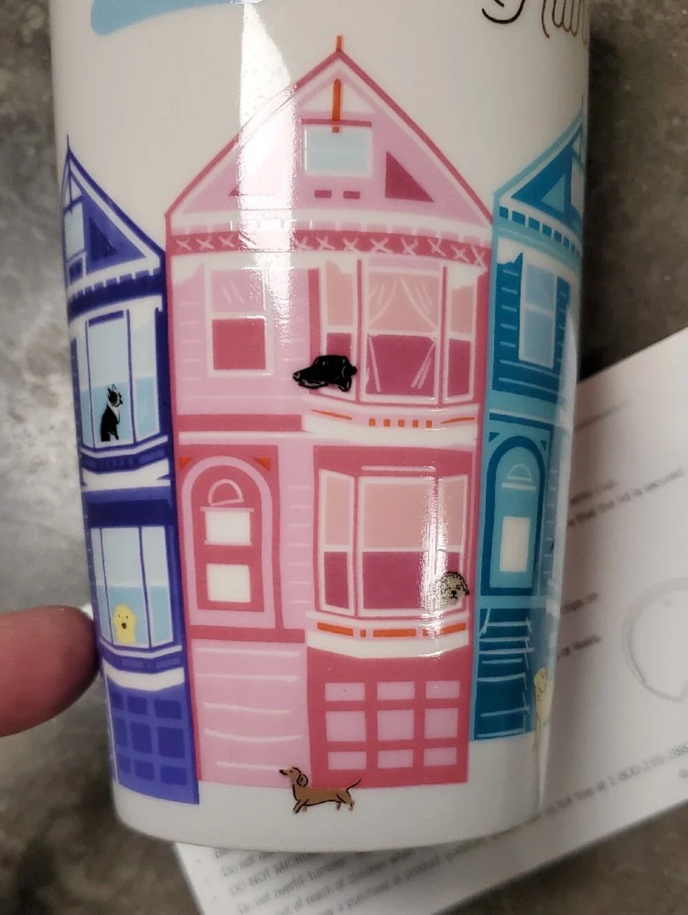 Starbucks ceramic tumbler